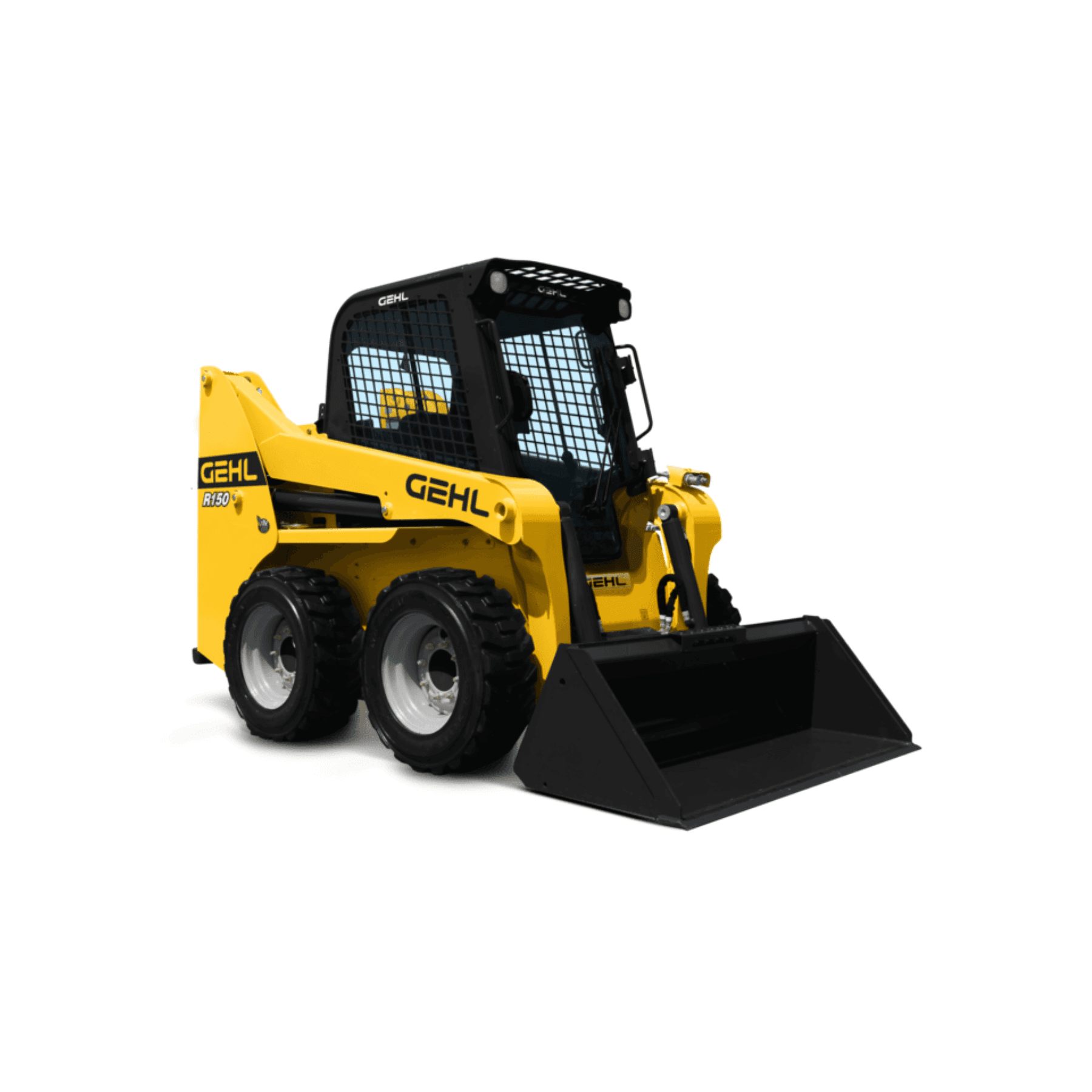 Compact track loader on a job site